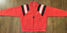 Adidas Reto Windbreaker Jacket - Red - Adult Size Large - Vintage