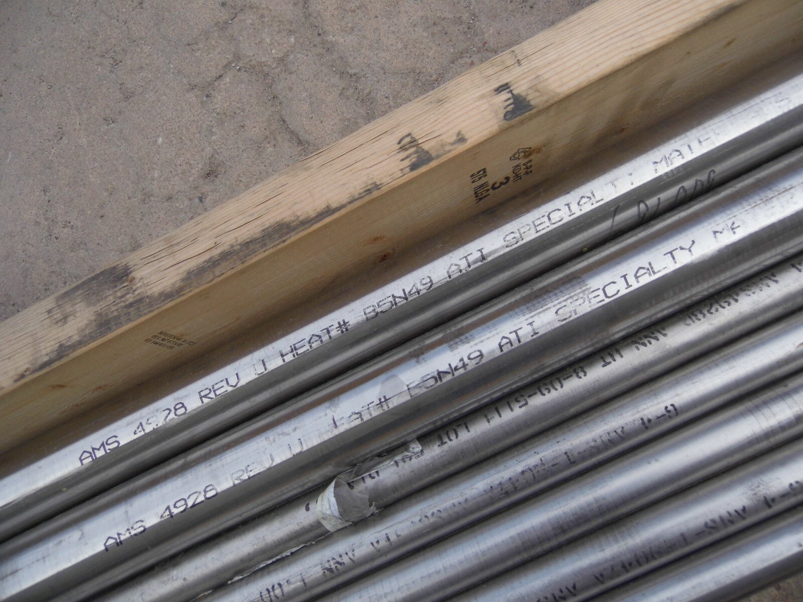 Titanium Round Bar, 1.872" X 163", 6Al 4V, AMS 4928, eBay