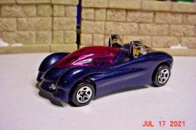 Hot Wheels Power Pipes Blue Met Silver Met Base C5S VARIANT 1/64 j1384