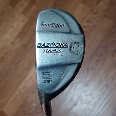 Tour Edge Bazooka Jmax QL 5 Hybrid 26° LH Graphite Aldila NVS R Shaft. PO