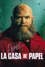 DARKO PERIC signed Autogramm 20x30cm MONEY HEIST in Person autograph COA