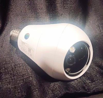 JOOAN AI Smart Camera 1080p Wi-Fi Bulb Security Camera, W Motion Tracking.