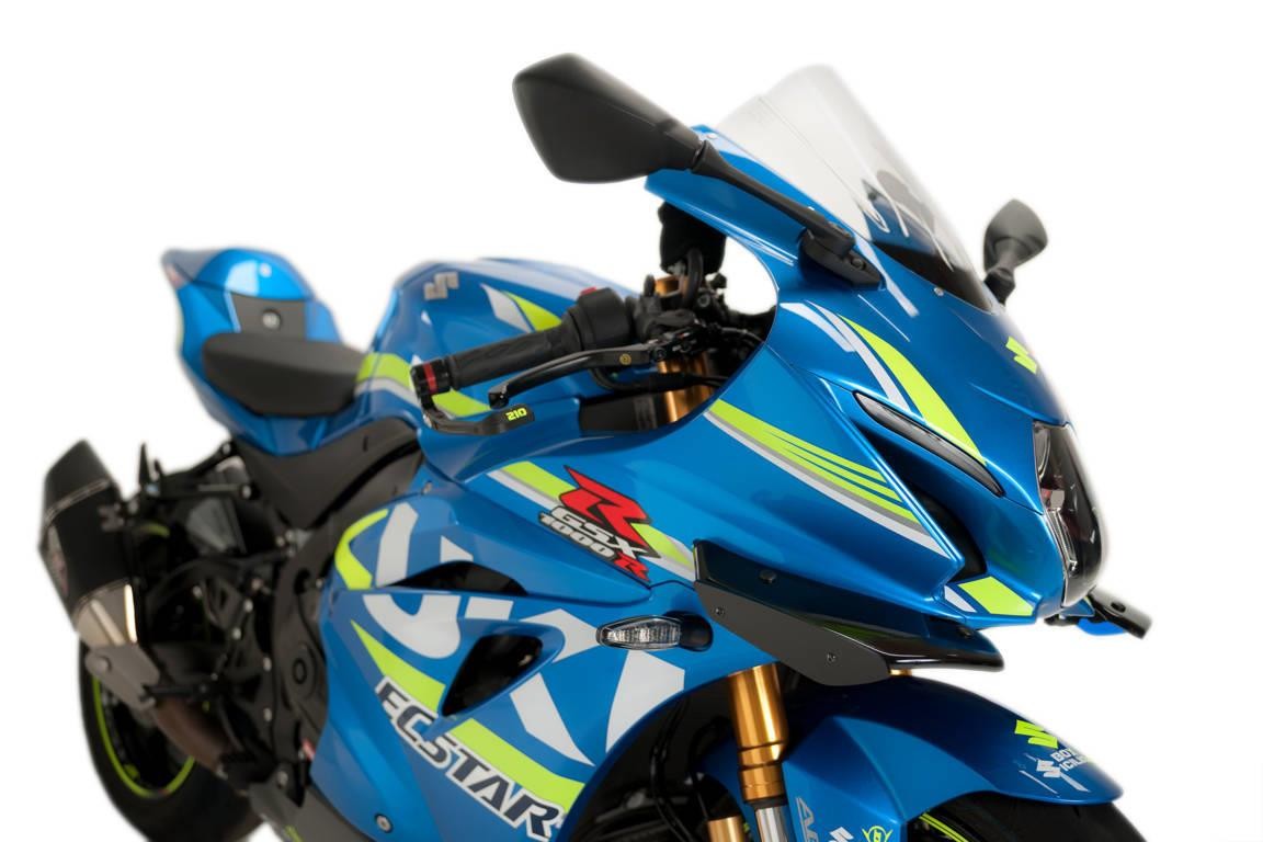 Puig Side Downforce Spoilers Race Wings Black / black Suzuki GSXR