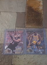 1995-96 Fleer Metal - Magic Johnson #161 Alonzo Mourning #163