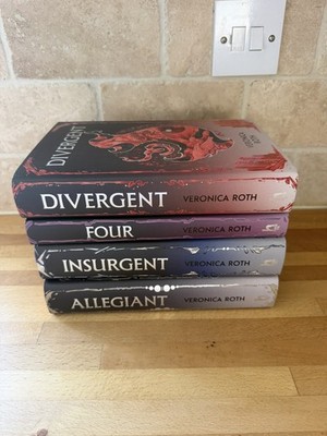 Fairyloot Divergent 4 Book set - including signed copy by Veronica Roth 