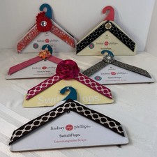 NEW Lindsay Phillips Lot 6 SwitchFlops Interchangeable Strap Sz M Medium 7 7.5 8