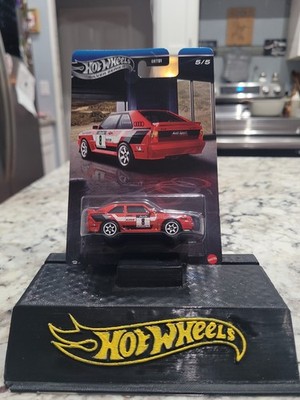 Hot Wheels S.S 84 AUDI SPORT QUATTRO MTL BASE 5/5 W/FREE PROTECTOR CASE    