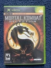 Mortal Kombat: Deception (Microsoft Xbox, 2004) CIB Complete W/ Manual