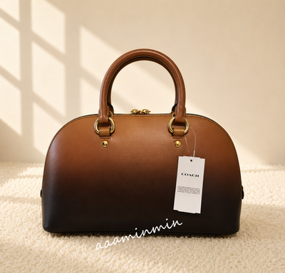Coach Lara Satchel Crossbody In Leather CDY28 Latte Brown for sale