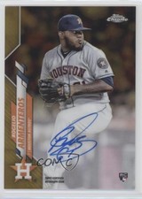 2020 Topps Chrome Rookie Gold Refractor 36/50 Rogelio Armenteros #RA-RA Auto 4l3