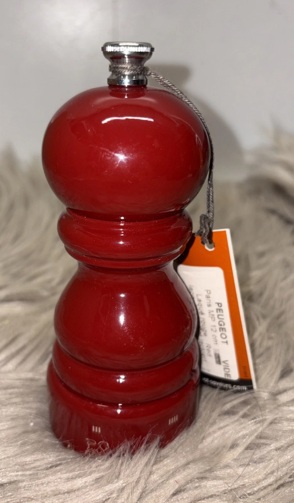Peugeot Paris u'Select Red Lacquer Pepper Mill 13cm/5"