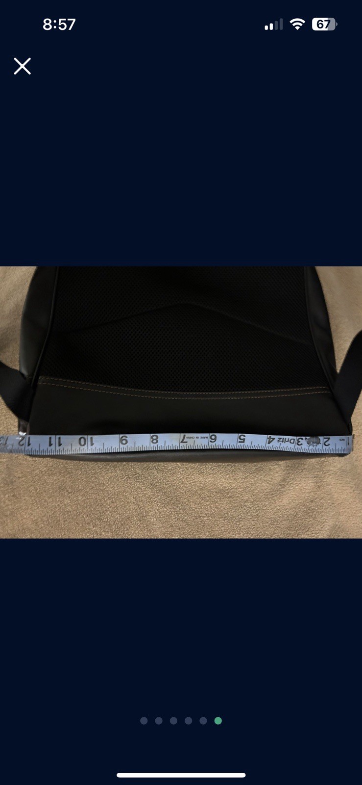 Coach Backpack - image 4