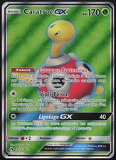 Carte Pokémon Caratroc-GX 195/214   Tonnerre Perdu Français