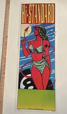 Hi-Standard Red Devil Girl Kozic/BunkerSuicide 1995 S/N Original Screenprint