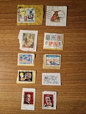 Lotto Italia  Francobolli Usati aa 2000 In Euro Su Frammento