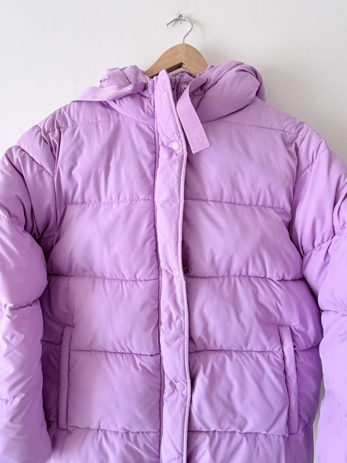 GAP Cold Control Max Upcycled Puffer Jacket Viole… - image 6