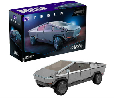 MEGA Tesla Cybertruck Bauset GWW84 3283 Teile Sammler Modell ab 14 Jahren, Neu