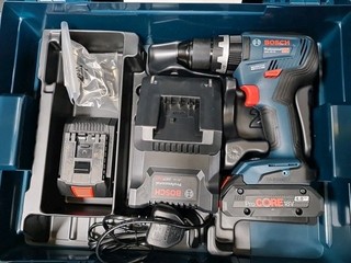 Bosch Drill Set Gsb 18v 55