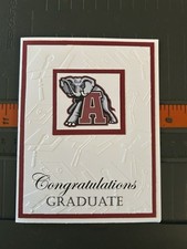 Handmade U University Of Alabama Graduation Congratulations Bama Graduate Card