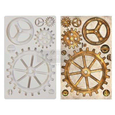 Redesign With Prima 655350968939 Large Gears Clay Soap Making MoldsPottery & ...