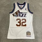 Mitchell & Ness Karl Malone Utah Jazz Jersey Mens S White Reload 3.0 1991-92 NBA