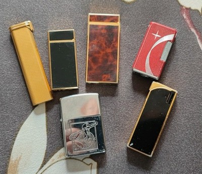 Konvolut Zippo Feuerzeuge, Sarome, Win, Jhon Stirling, Hadson