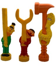 Vintage 1983 Playskool Muppets Sesame Street Workbench 3 Tools Replacements