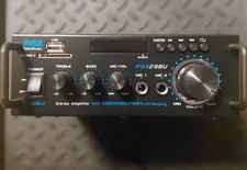 Pyle PDA29BU 2-Channel Stereo Amplifier 100W ...