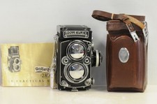 Rolleiflex 2.8E Planar with Cap, Case, Strap  Working Meter