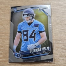 Panini 2025 Prizm Rookie Gunnar Helm Tennessee Titans NFL Football Card #359