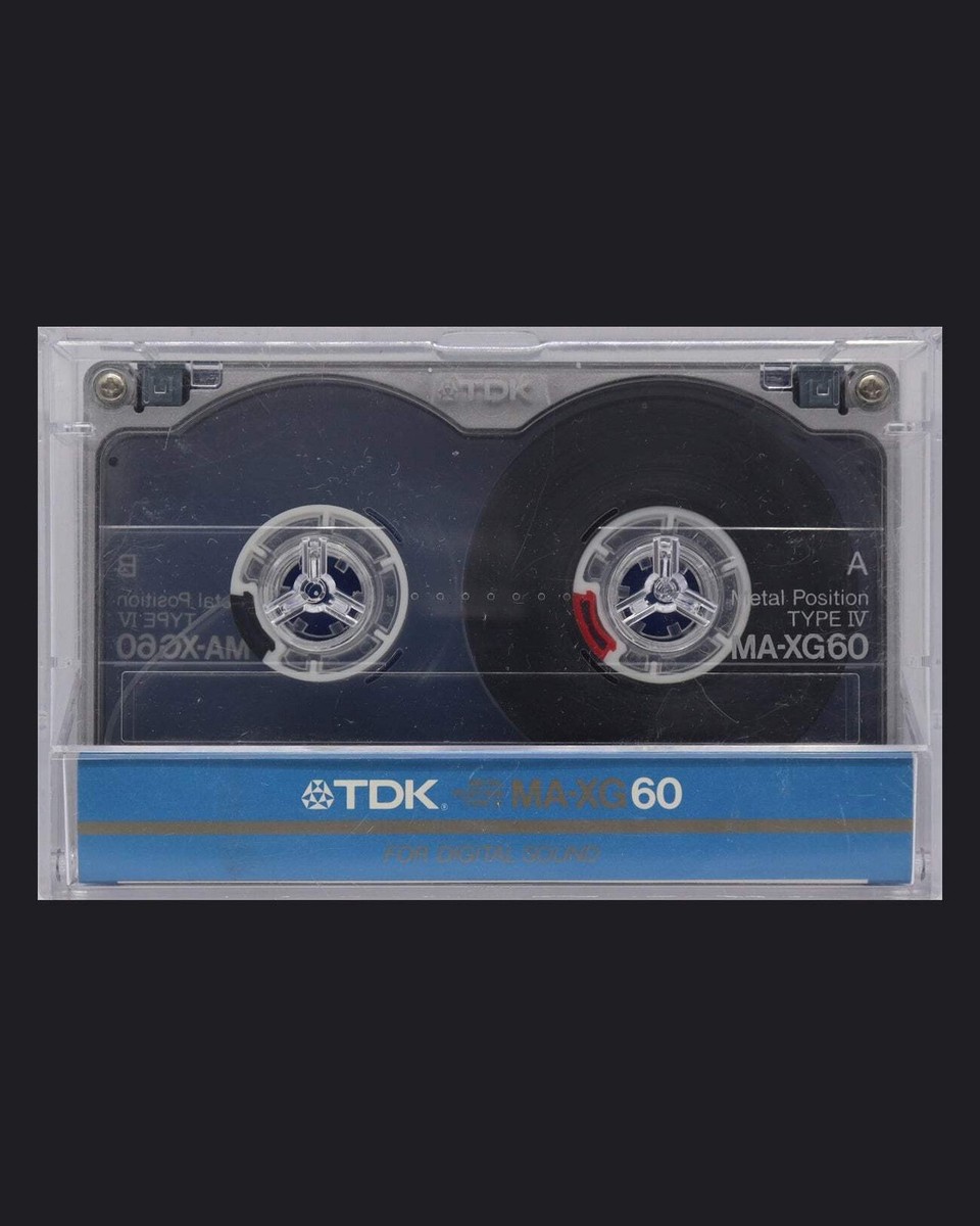 TDK MA-XG (1985-1989 JP) Blank Cassette Tape | eBay