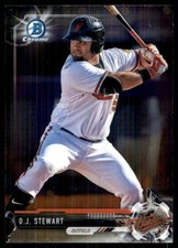 D.J. Stewart 2017 Bowman #BCP91 Orioles MLB READ FREE SHIPPING AutographDen