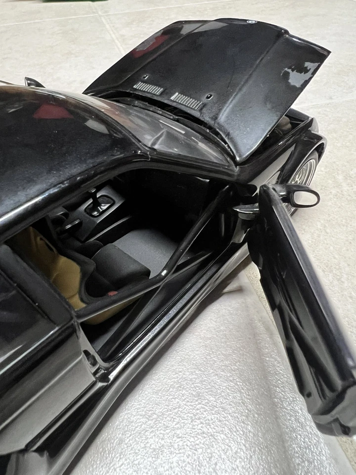 Rare BMW E36 M3 GTR 3 Series Black UT Models Diecast Car Model 1:18 1/18 Scale - Image 4 of 4