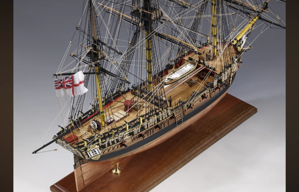 Amati HMS Pegasus,  Kit di montaggio in legno 1:64 - Immagine 3 di 4