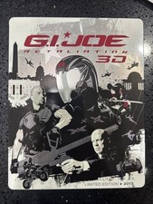 G.I. Joe Retaliation 3D Bluray/DVD Steelbook Very Good Condition No Blu-Ray