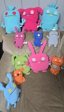 Uglydoll Wage And Babo Uglybot Moxy Gleno Sailor Babo's Bird Uglydog Wippy Lot