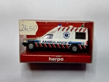 HERPA Feuerwehr - KTW Mercedes W124 - SONDERMODELL SELTEN - Niederlande -NASSHAN
