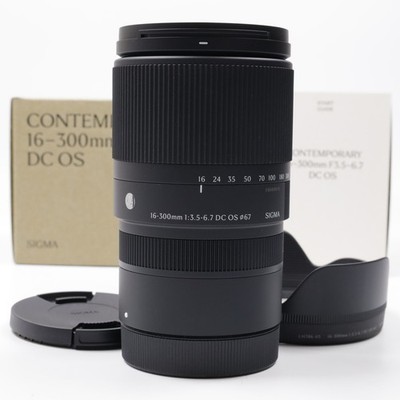 SIGMA Contemporary 16-300mm F3.5-6.7 DC OS for Canon RF mount [Top Mint] #8199LJ