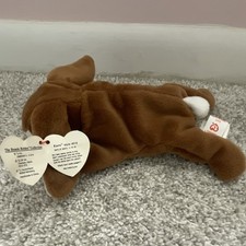 Ty Beanie Babies RARE Ears the rabbit with spelling errors