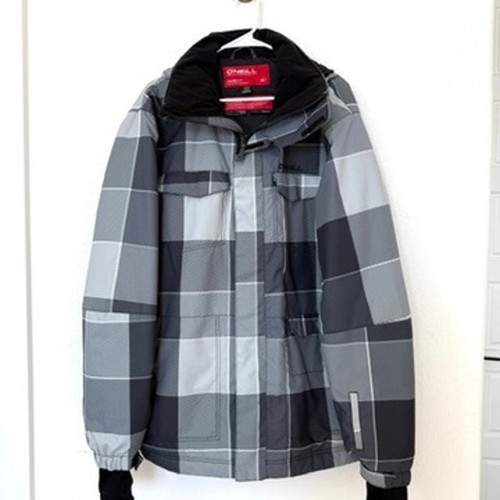 O'Neill Escape Series wasserdichte isolierte Ski Snowboard Jacke kariert Herren XL - Bild 1 von 12