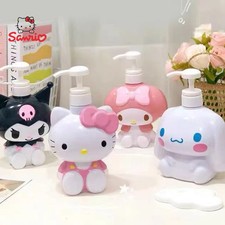 Sanrio Hello Kitty Cinnamoroll Kuromi My Melody Shampoo bottles Shower Dispenser