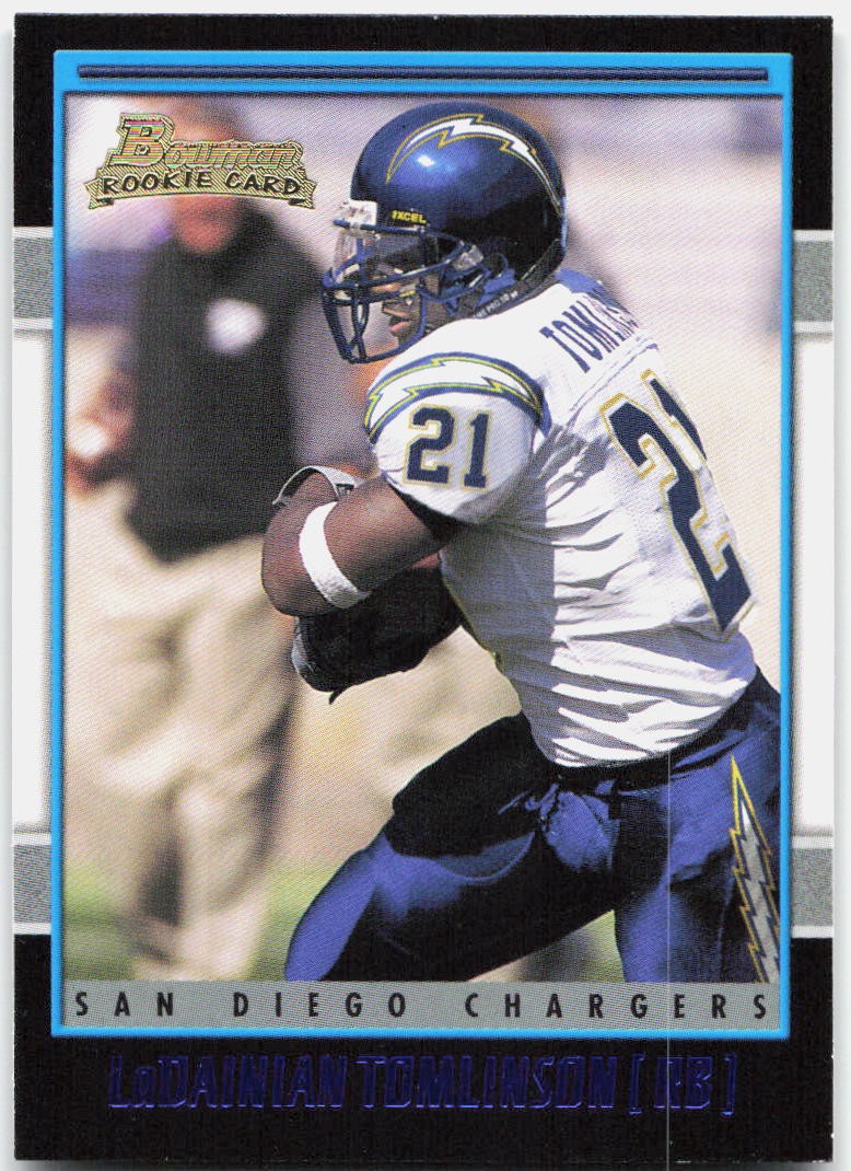 2001 Bowman #210 LaDainian Tomlinson