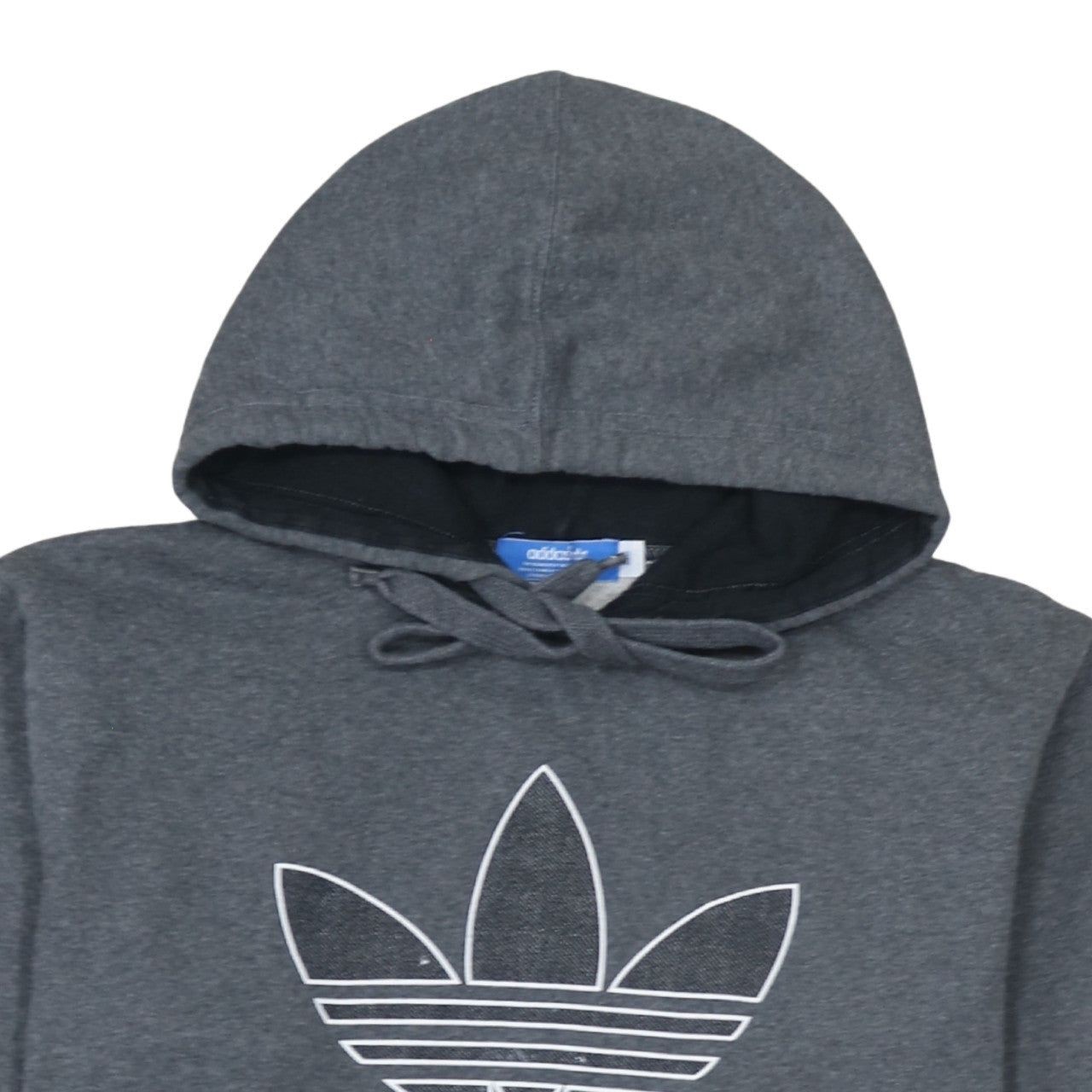 Adidas Grey Hoodie Mens L image 3