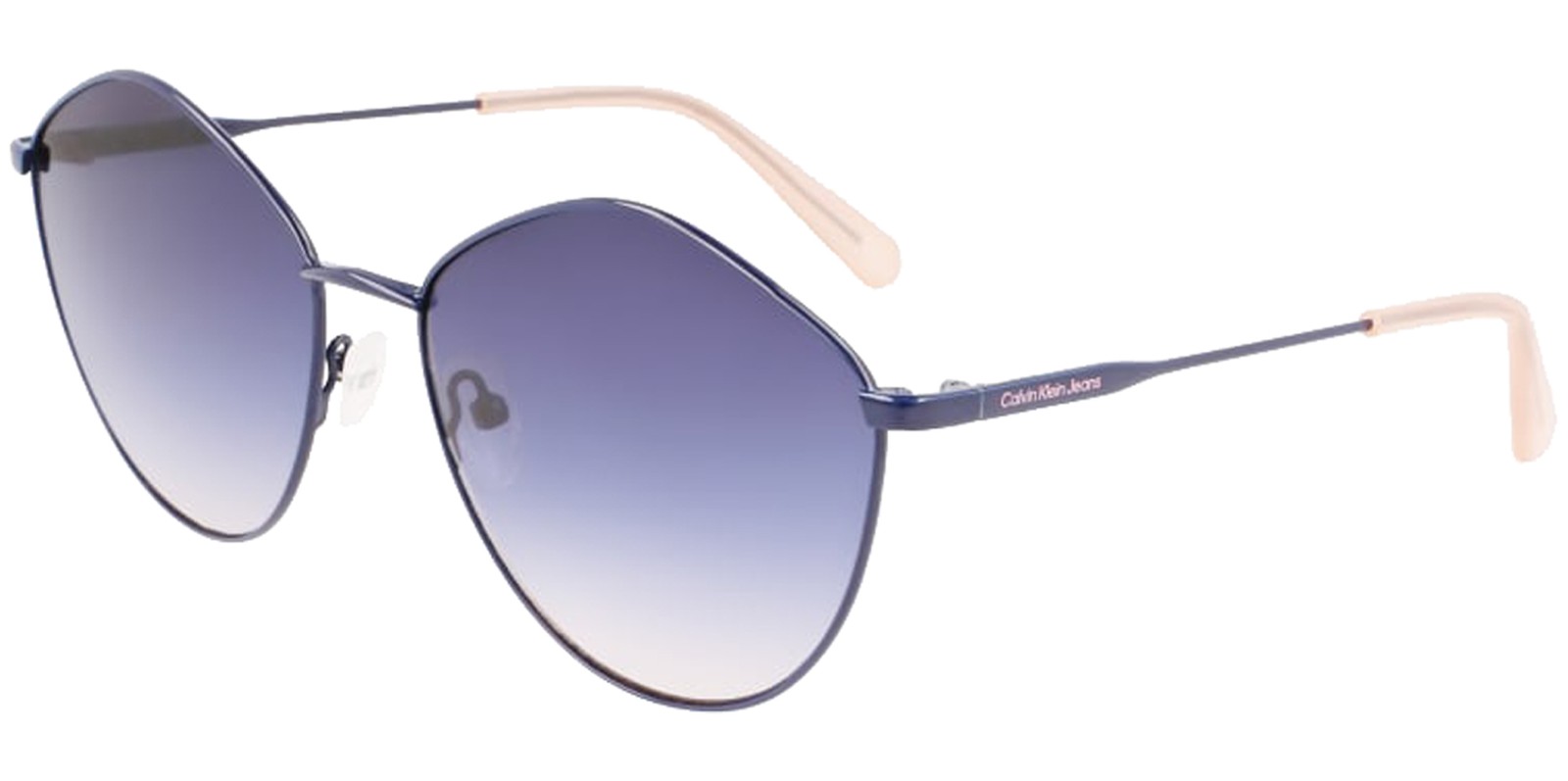 Calvin Klein Jeans Womens Geometric Round Sunglasses - CKJ22202S 5190₽
