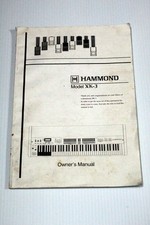 Hammond Model XK-3 Owner's Manual