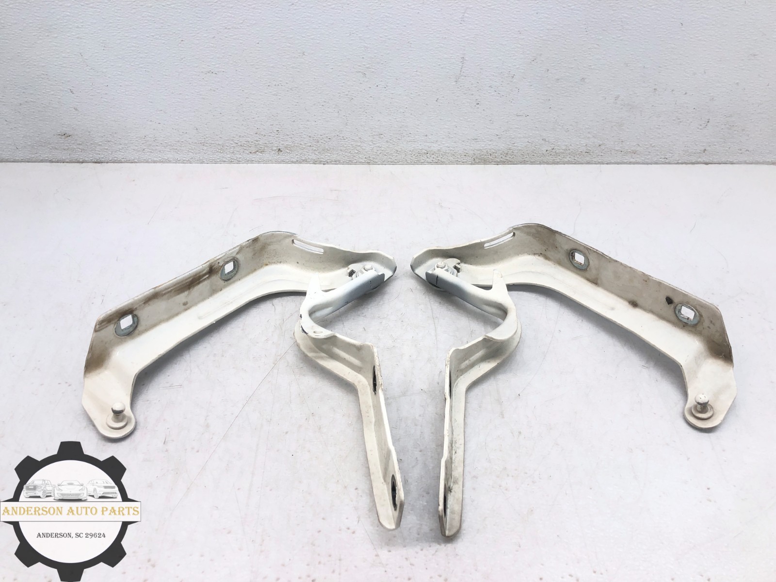 2014-2022 MASERATI QUATTROPORTE LEFT RIGHT FRONT HOOD BONNET HINGES SET X2 OEM