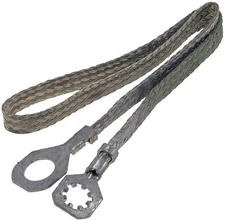 Ground Strap; 15 Inch Length  Light Dimming Problems Reduces Radio Noise