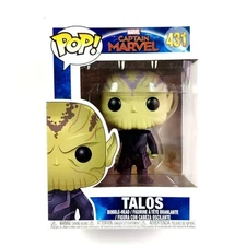 Funko Pop Marvel TALOS #431 Captain Marvel Collectible Figure Bobble Head NIB
