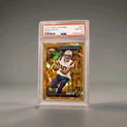 2024 Topps Chrome Sapphire Drake Maye #203 Gold 15 /50 (RC) PSA 10