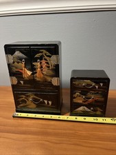 Japanese Jewelry Boxes Indiana Antique Japanese Boxes for sale | eBay